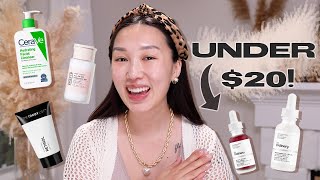 *Affordable* GLASS SKIN Skincare Under $20!