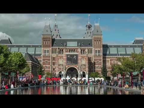 Amsterdam in Hyperlapse 4K - A Time-Blurred Journey through the Heart of the Netherlands