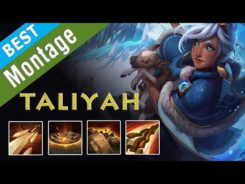 Taliyah Montage - Best Taliyah Mid S7 - League of Legends