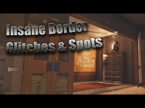 Insane Glitches & Spots On Border! (Solo) | Rainbow Six Siege