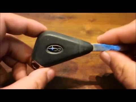 SUBARU : LEGACY B4 (BL5) Remote Key Battery Replacement
