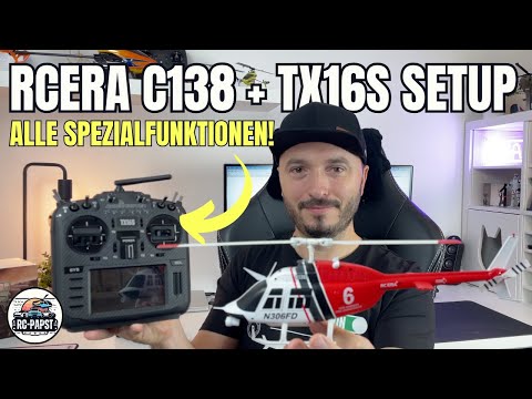 TX16S Setup für den RC-ERA C138 – Auto-Start & Land, Bindefunktion und Speed Modes