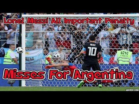 Lionel Messi ●All  Penalty Misses For Argentina