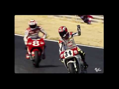 BritishGP 1994 Kevin Schwantz The First Rider Ever Use 16,5 Slick Rear Tyre