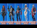 Every Marvel Series Skin In Fortnite Chapter 1 Season 1 Chapter 2 Season 5