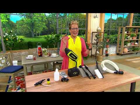 Sun Joe 24V Drucksprüher mit Akku und Ladegerät auf QVC