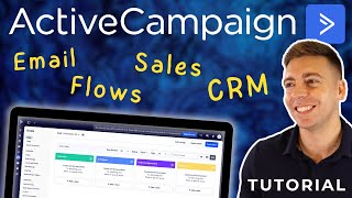 ActiveCampaign Tutorial for Beginners | Sales CRM & Email Marketing for Startups