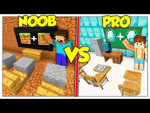 SCUOLA NOOB CONTRO SCUOLA PRO! - Minecraft ITA