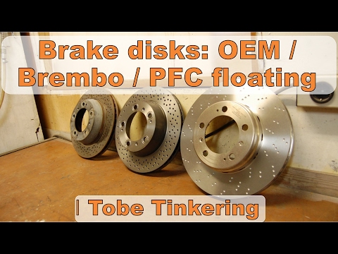 Brake disks - original versus Brembo versus PFC |Porsche Cayman Tinkering