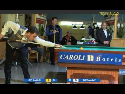 ANIELLO vs RICCARDO - TROFEO BILIARDO CAROLI HOTELS - GALLIPOLI 2016
