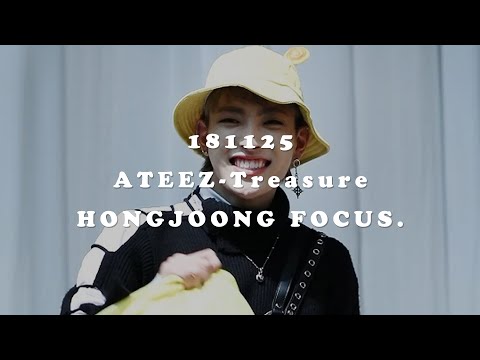181125 명동 팬싸인회 에이티즈 -트레져 Treasure 홍중 세로CAM