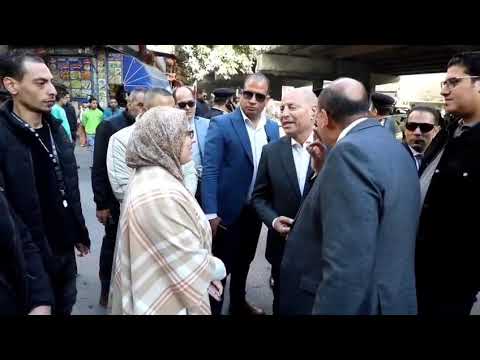 لليوم الثالث على التوالى قاد محافظ القاهرة جولة مفاجئة لإزالة الإشغالات والتعديات،  بشوارع وسط المدينة