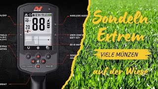 Metalldetektor - Minelab Manticore hat jede Menge zu tun