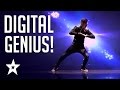 Digital Animated Dance Audition On Mongolia's Got Talent | Got Talent Global