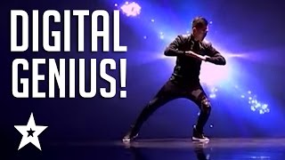 Digital Animated Dance Audition On Mongolia&#39;s Got Talent | Got Talent Global