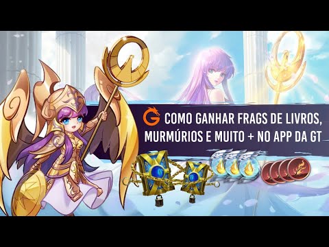 GANHE ATÉ 2 LIVROS POR MÊS - MURMÚRIOS E GALHOS 2X SPD ATRAVÉS DO APP DA GT - SAINT SEIYA AWAKENING