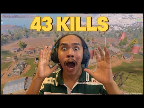 43 KILLS USING PUMP HIGHEST KILL IN CODM BATTLE ROYALE 2024?