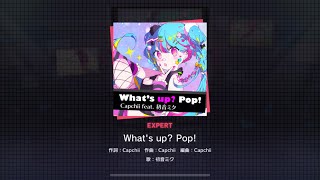Cover art for What's up? Pop! (Expert)