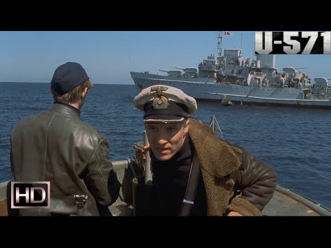 Ю-571 - уничтожение радиорубки эсминца--[U-571-destruction of the destroyer 's radio room]