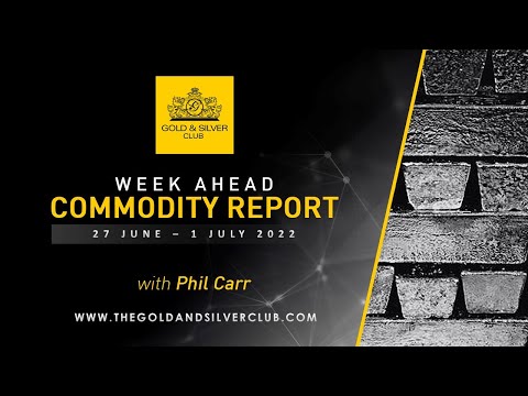 WEEK AHEAD COMMODITY REPORT: Gold, Silver & Crude Oil Price Forecast: 27 June - 1 July 2022