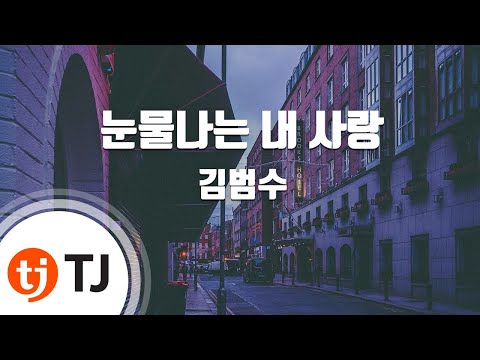 Teardrop Of My Heart 눈물나는 내 사랑_Kim Bum Soo 김범수_TJ노래방 (Karaoke/lyrics/romanization/KOREAN)