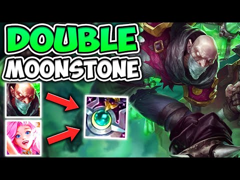 DOUBLE MOONSTONE SINGED = UNKILLABLE TEAM! (RIOT WILL NERF THIS) - League of Legends