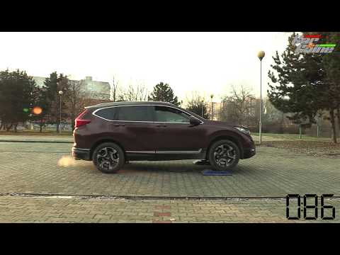 Honda CR-V AWD 4x4 test on rollers - CarCaine