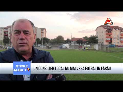 UN CONSILIER LOCAL NU MAI VREA FOTBAL IN FARAU