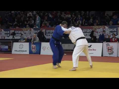 Bojan Došen CZB Aleksa Gordić SVS 1:0 -100kg #ŠampionatSrbijeSeniori2023