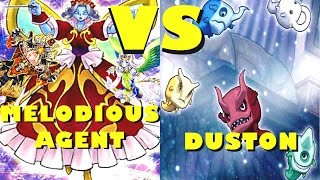 Real Life Yugioh - MELODIOUS AGENT vs DUSTON Casua