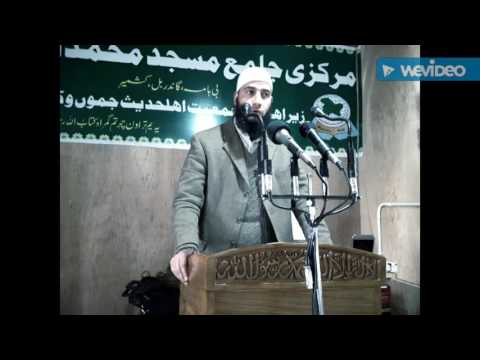 Maulana mubashir Ahmad veeri at beehama Ganderbal .17 / 02 / 2017