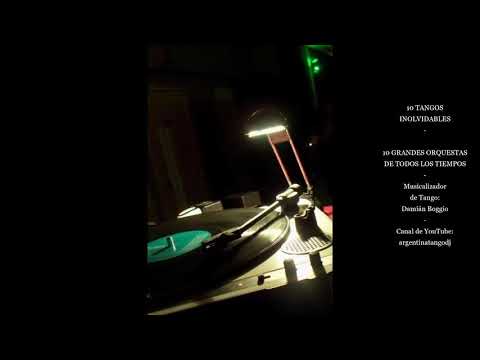10 TANGOS INOLVIDABLES/ 5  - 10 GRANDES ORQUESTAS - D'Arienzo - Vargas - Fresedo - Di Sarli - Otros