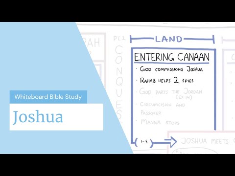 Joshua: a Quick Overview | Whiteboard Bible Study