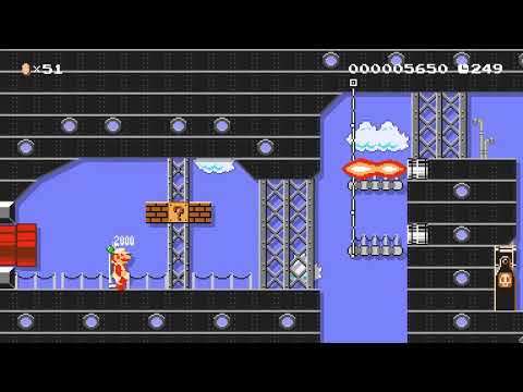 ★Mario to Boomy boy's airship★ by NOT_Tαηηer 🍄 Super Mario Maker 2 ✹Switch✹ #bfz