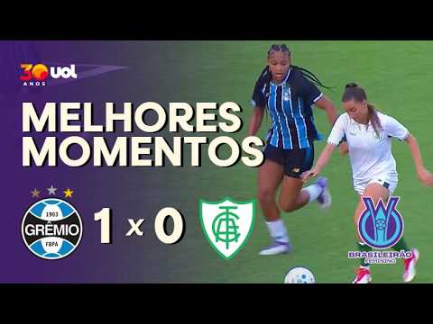 Gols e melhores lances de Grêmio x América-MG
