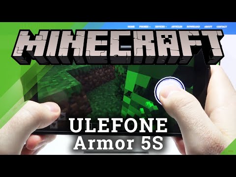 How Minecraft works on Ulefone Armor 5S