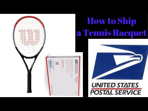 YouTube video about: How to ship a tennis racket?