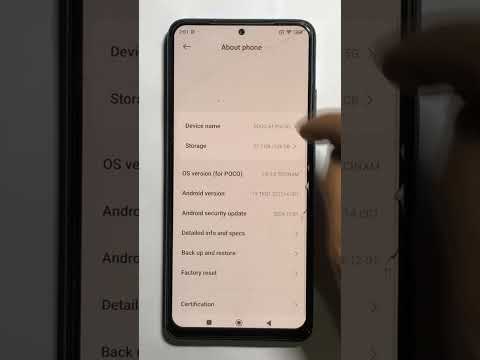 Poco X4,X5,X6,X6 Pro 5G : How to Enable Developer Options on and Usb Debugging Access Developer Mode