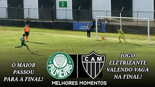 Atlético-MG x Palmeiras | Penâltis, Gols e Melhores Momentos | Semifinal Supercopa Capital Sub17
