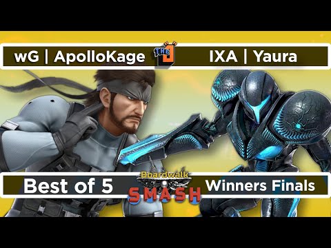 Boardwalk Pre CEO Winners Finals - ApolloKage (Snake) v Yaura (Dark Samus) - CFL SSBU