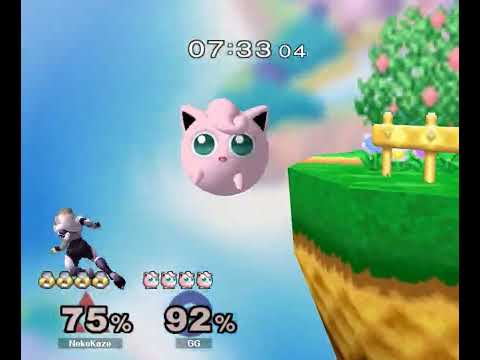 GG ⟮Puff⟯ vs NekoKaze ⟮Sheik⟯ WR3 - Free Luigi - Offstream Match