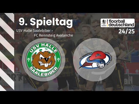 USV Halle Saalebiber vs. FC Rennsteig Avalanche | 9. Spieltag - 2. FBL Herren Süd/Ost 24/25