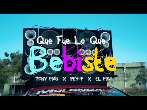 Tony Man Yow -  Que Fue Lo Que Bebiste ❌  Pey-p  ❌  El Miny (Video Oficial 4k)
