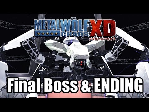 Metal Wolf Chaos XD [PS4 PRO] Gameplay - Final Boss (Ultimate Weapon) & ENDING