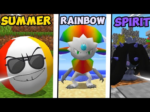 TODAS as formas SECRETAS do Pixelmon / All alternate and secret forms of Pixelmon