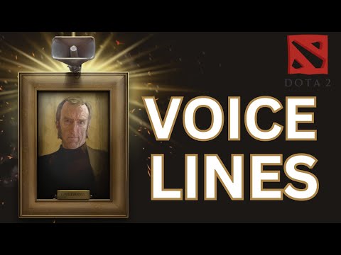 Dota 2 | Cave Johnson Announcer | Voice Lines