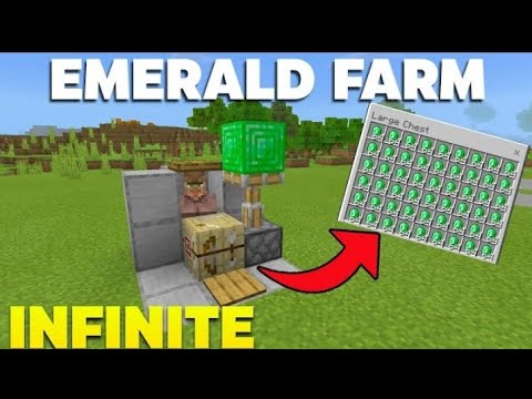 Infinite Emeralds in Minecraft Bedrock - Insane Glitch!