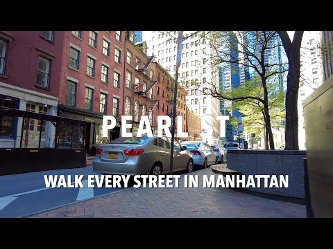 Walking Manhattan | Pearl Street w/ St. James Place & James Street