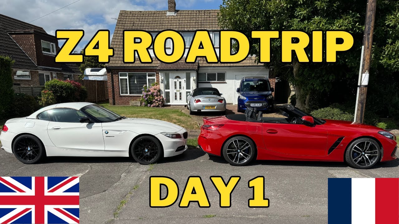 Z4 Europe Road Trip Day 1 - UK to France