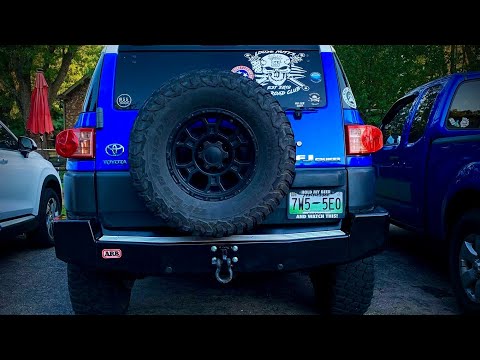 FJ Cruiser : ARB Rear Bumper Install